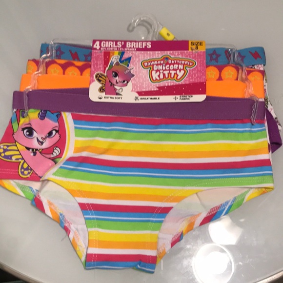 Rainbow Butterfly Unicorn Kitty Girls' Rbuk 4pk Reative - Picture 1 of 4